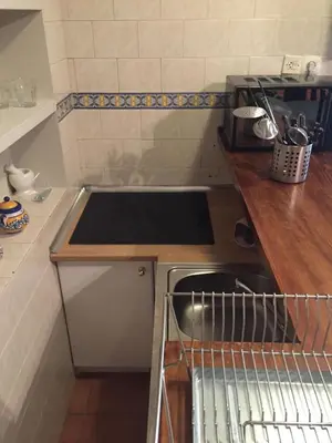Una cocina o zona de cocina en Las Olivas