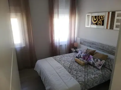 Cama o camas de una habitación en Cielo de Salamanca