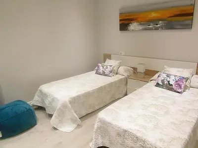 Cama o camas de una habitación en Cielo de Salamanca