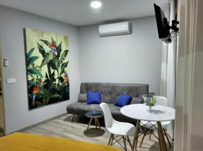 Zona de estar de Apartamentos Harmonía