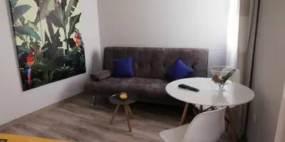 Zona de estar de Apartamentos Harmonía