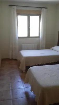 Cama o camas de una habitación en Casas Valleiruelas