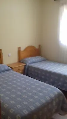 Cama o camas de una habitación en Casas Valleiruelas