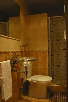 Un baño de Posada de Bleto