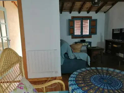Zona de estar de Casas Rurales Casas en Batuecas