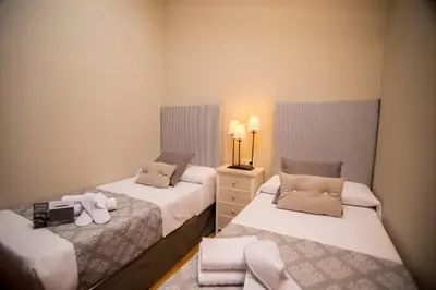 Cama o camas de una habitación en MD Casa Palacio Muñoz Chaves Siglo XVIII