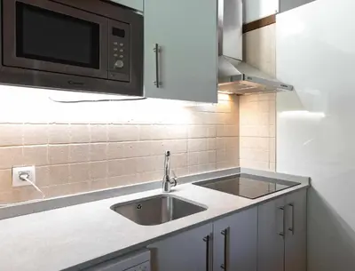 Una cocina o zona de cocina en El Manantial Del Fresno - Casas Rurales En Hervás