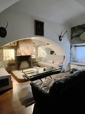 Zona de estar de La Casería