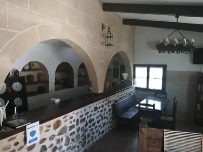 Zona de estar de La pension del Parador