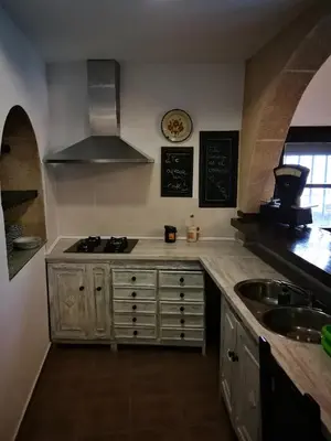 Una cocina o zona de cocina en La pension del Parador