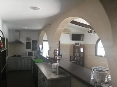 Una cocina o zona de cocina en La pension del Parador