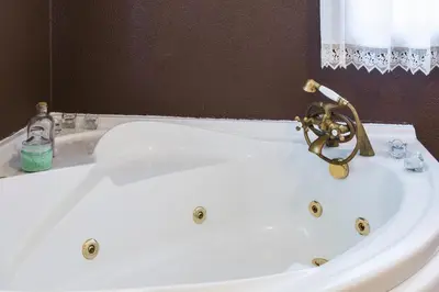 Un baño de Apartamentos Turísticos Matagacha