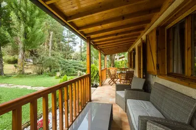 Jardín al aire libre en Apartamentos Turísticos Matagacha