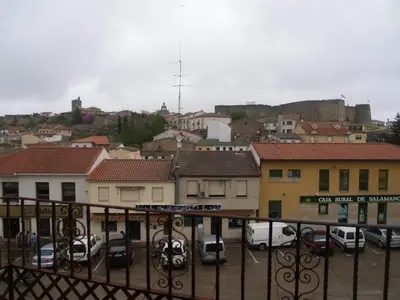 Vista general de Ledesma o vista desde el hotel