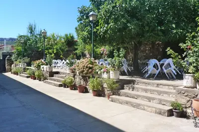 Jardín al aire libre en Hotel Rural El Convento