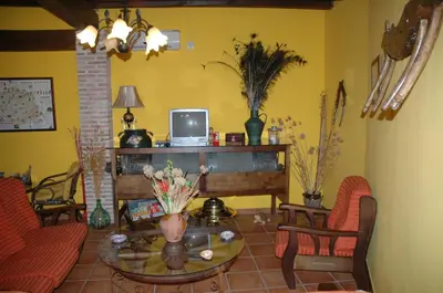 Zona de estar de Casa Rural El Pedroso