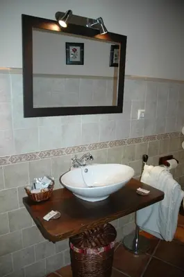 Un baño de Casa Rural El Pedroso