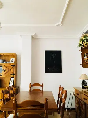 Una televisión o centro de entretenimiento en Piso Urbano Garcia De la Cruz