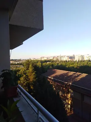 Un balcón o terraza de Apartamento Turístico Príncipe Cáceres AT-CC-00415