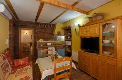 Una cocina o zona de cocina en Casas Rurales Carroyosa del Jerte