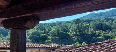 Paisaje cerca of this country house
