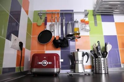 Una cocina o zona de cocina en Apartamentos Puenteviejo