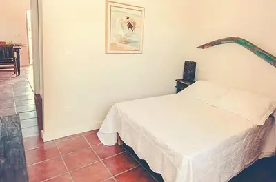 Cama o camas de una habitación en Cosy house with mountain view