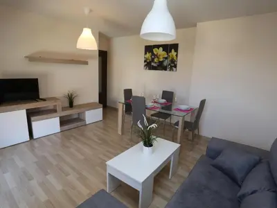 Zona de estar de Apartamento turisticos Puente Romano P3 1-B