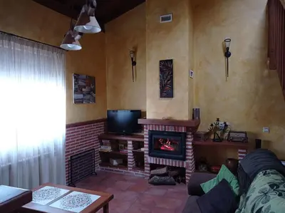 Zona de estar de casa rural EL RINCON