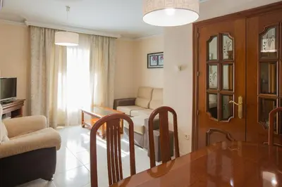 Zona de estar de Apartamentos Turisticos Avila Villa Carmen II