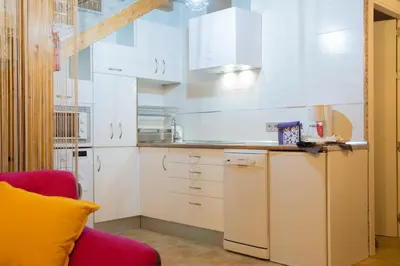 Una cocina o zona de cocina en Tantra Love