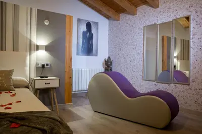 Cama o camas de una habitación en Tantra Love