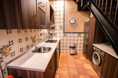 Una cocina o zona de cocina en Sierra de Gata EL CORRAL DE LA HIGUERA