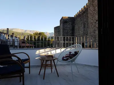 Un balcón o terraza de Casa Aquelcabos