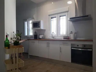 Una cocina o zona de cocina en Casa Aquelcabos