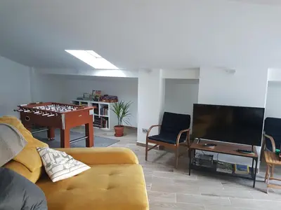 Zona de estar de Casa Aquelcabos
