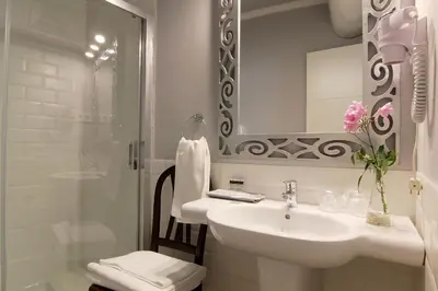 Un baño de Hostal Los Castañuelos