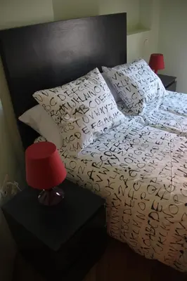 Cama o camas de una habitación en Alojamiento Losillas 2