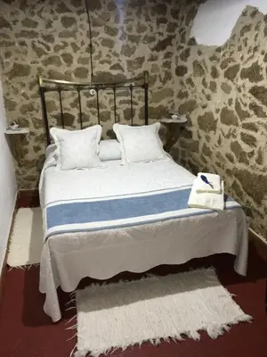 Cama o camas de una habitación en Tu Casa de Pueblo