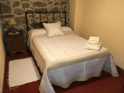 Cama o camas de una habitación en Tu Casa de Pueblo