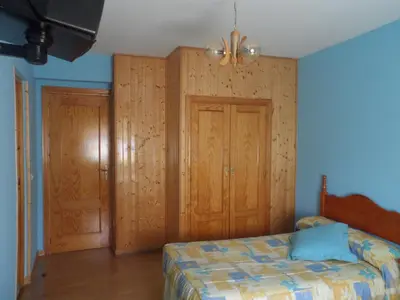 Cama o camas de una habitación en La Puente 10 de Gredos