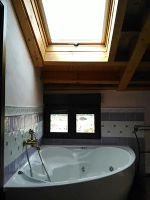 Un baño de Casa rural Lucia