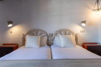 Cama o camas de una habitación en Casa rural la grande
