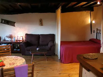 Zona de estar de Apartamento La Muralla