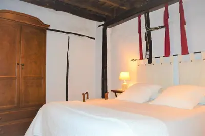 Cama o camas de una habitación en Casa Bethona