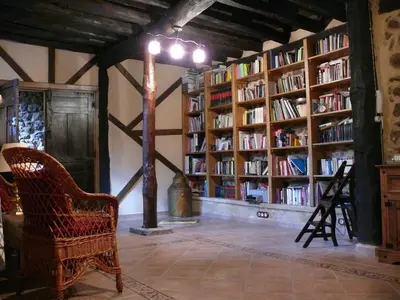 Biblioteca en the country house