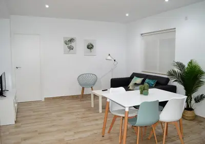 Zona de estar de Nova Domus Apartamentos