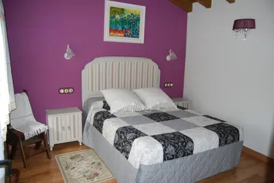 Cama o camas de una habitación en CORRAL DEL PRAJONCILLO