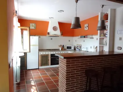 Una cocina o zona de cocina en CORRAL DEL PRAJONCILLO