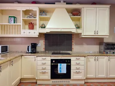 Una cocina o zona de cocina en Casa Rural Aguas del Venero